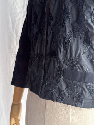 Rare 1980s Franck Joseph Bastille Paris Embroidered Lobster Jacket