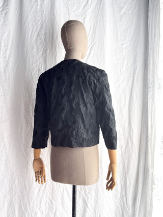 Rare 1980s Franck Joseph Bastille Paris Embroidered Lobster Jacket